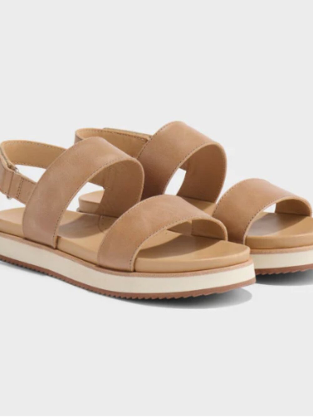 Nisolo Leather Flatform Sandals 8.5